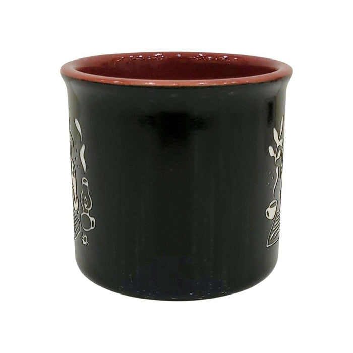 Mug - 14oz - Book Cat Camp Mug (Burgundy) by Bread and Badger