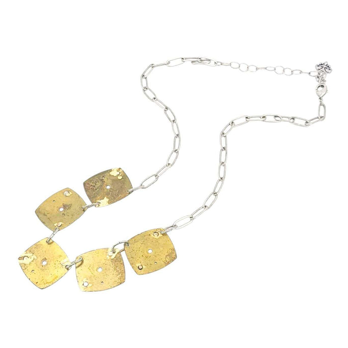 Necklace - Limited Time Large (Antiqued Silver) by Christine Stoll | Altered Relics