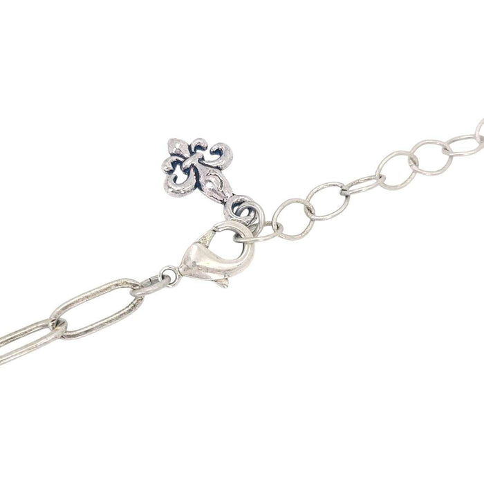 Necklace - Limited Time Large (Antiqued Silver) by Christine Stoll | Altered Relics