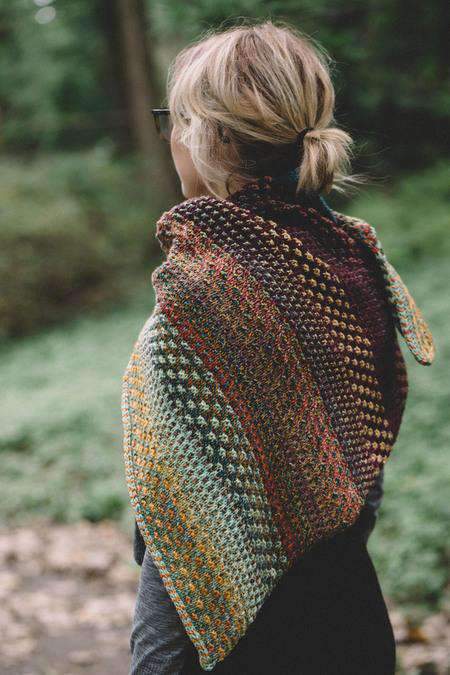 Nightshift Shawl by Andrea Mowry-Patterns-Alpaca Direct-Alpaca Direct