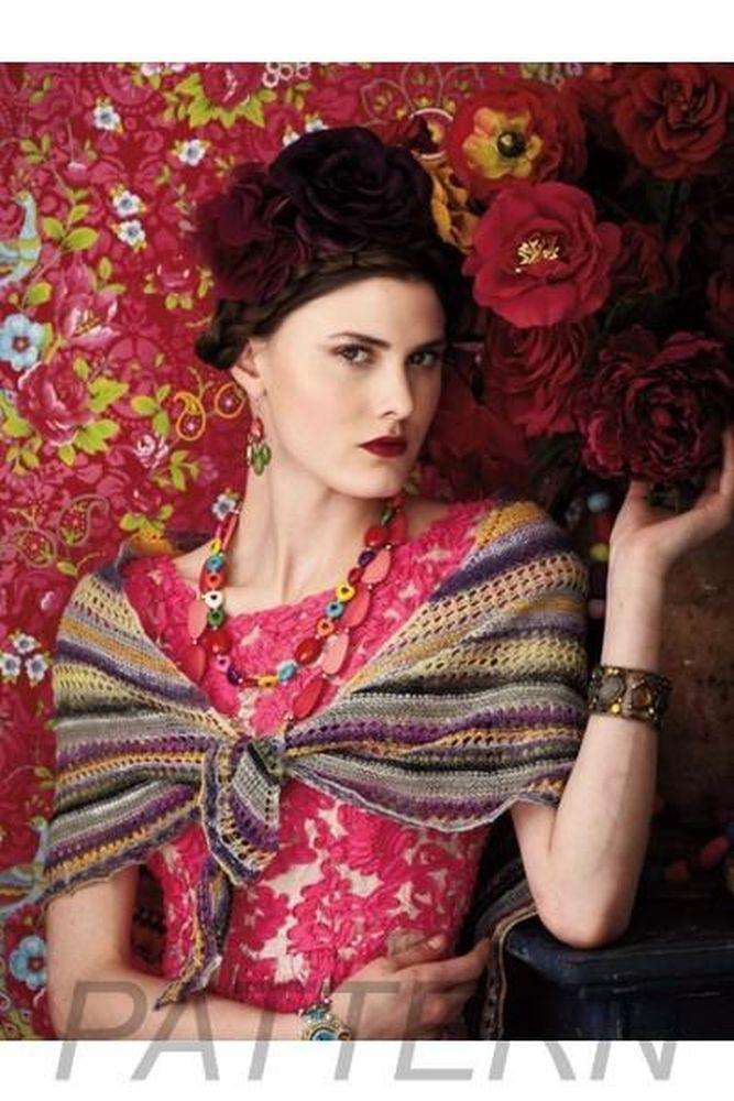 Noro 05 Garter Lace Triangle Shawl PATTERN ONLY-Patterns-Noro-Alpaca Direct