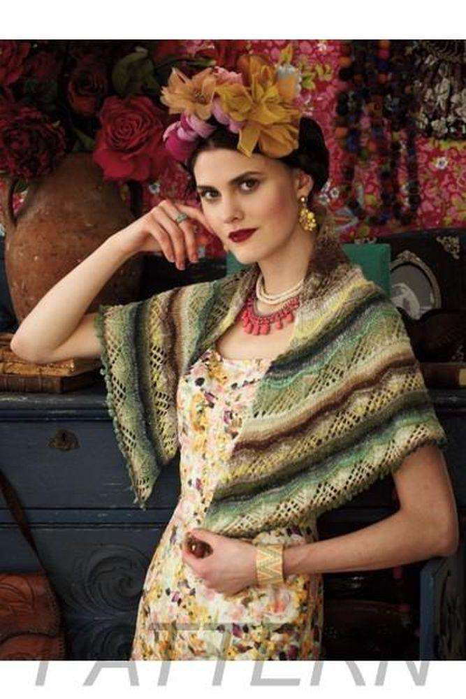 Noro 06 Semi-Circle Shawl PATTERN ONLY-Patterns-Noro-Alpaca Direct