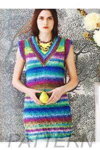 Noro 11 Mock Cable Tunic PATTERN ONLY-Patterns-Noro-Alpaca Direct