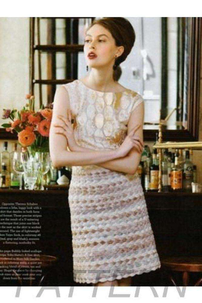 Noro 16 Shell Stitch Skirt PATTERN ONLY-Patterns-Noro-Alpaca Direct