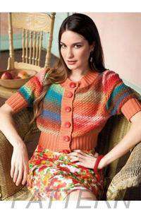 Noro 17 Cropped Mesh Cardi PATTERN ONLY-Patterns-Noro-Alpaca Direct