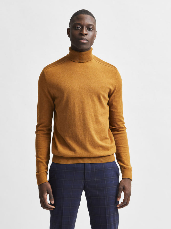 Ochre Turtleneck Pullover