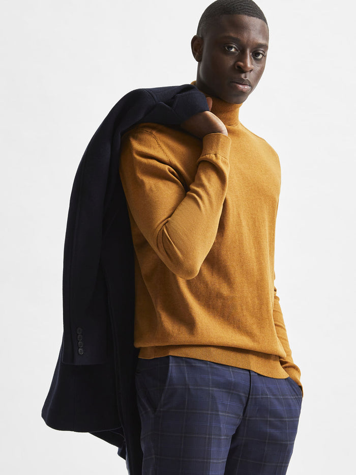 Ochre Turtleneck Pullover