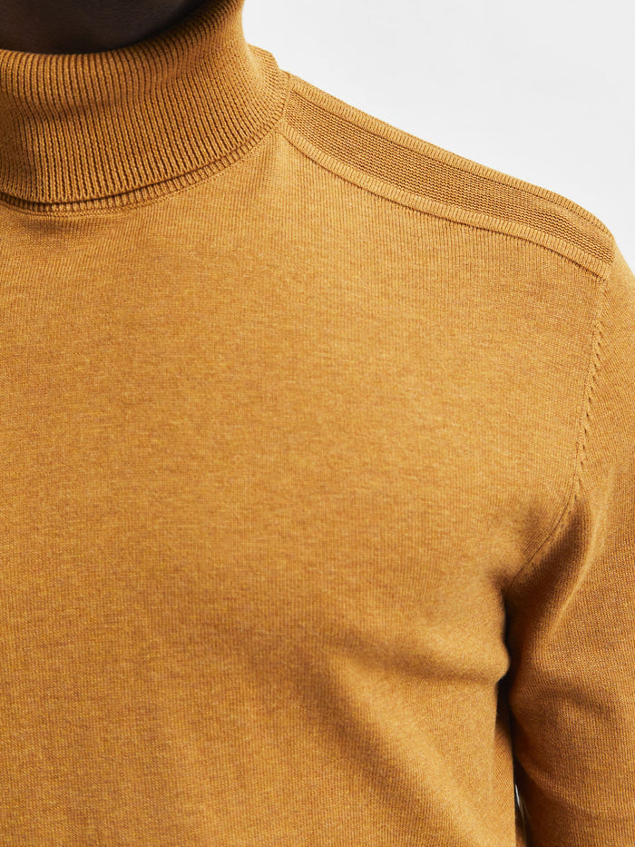Ochre Turtleneck Pullover