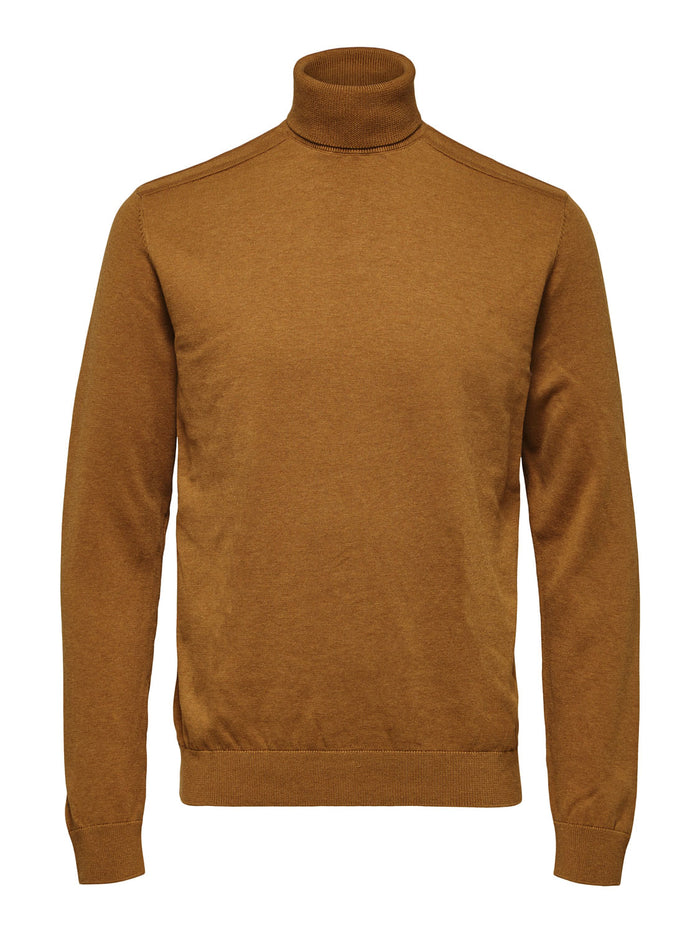 Ochre Turtleneck Pullover