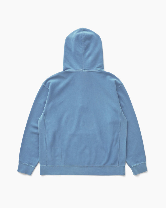 O.D Easy Zip Hoodie Light Blue