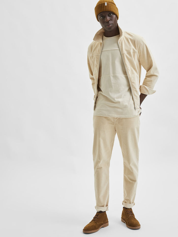 Off-White Mid Rise Slim Jeans