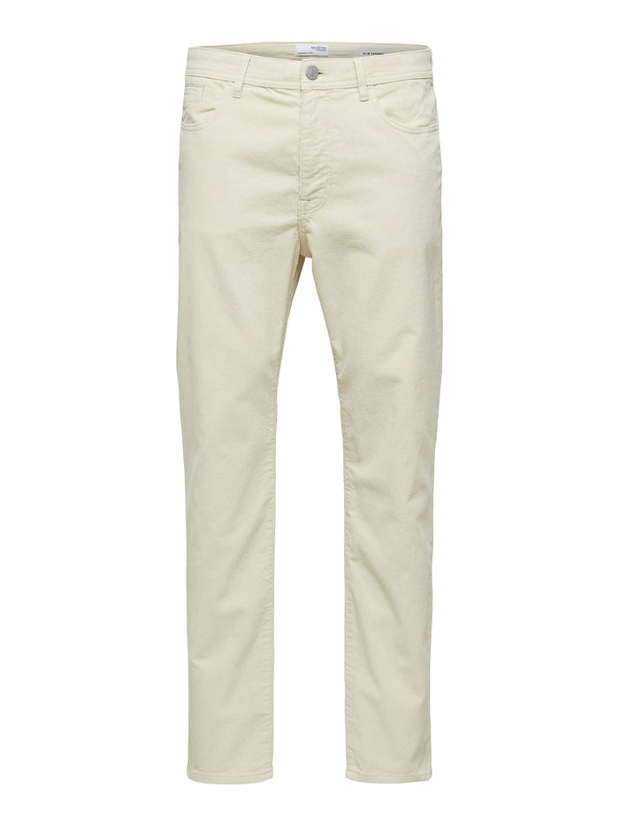Off-White Mid Rise Slim Jeans