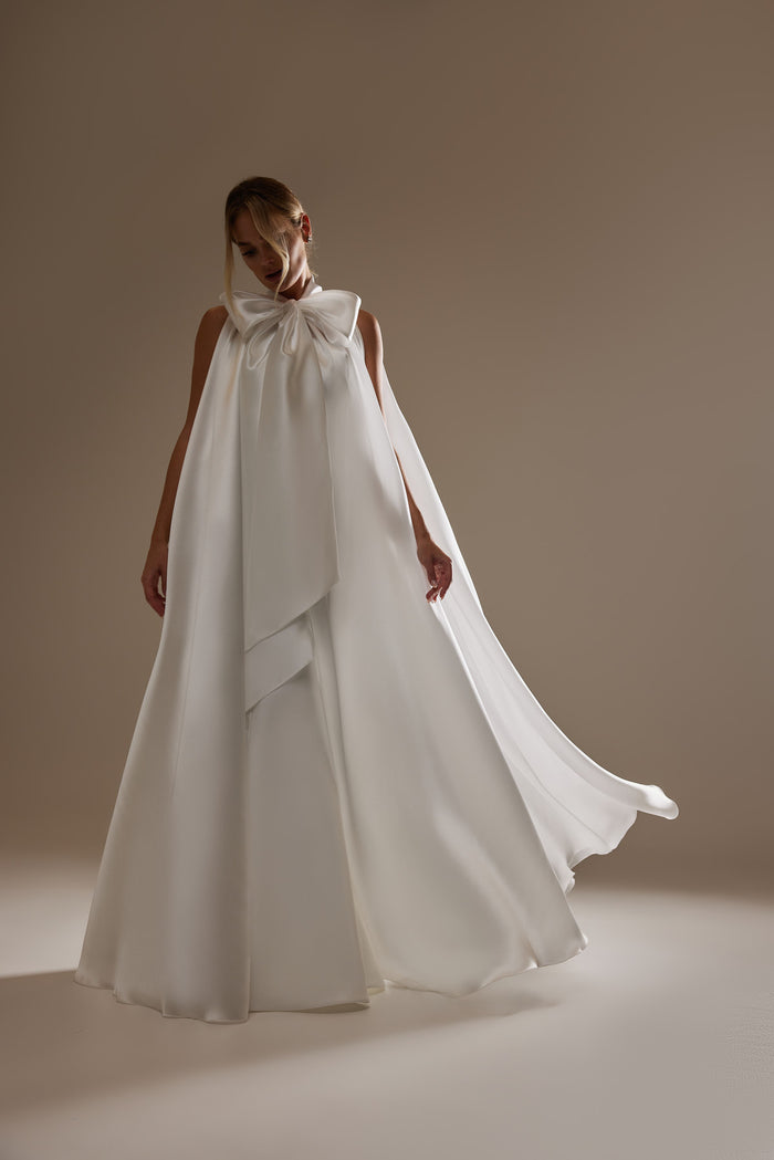Organza Bridal Cape Casey