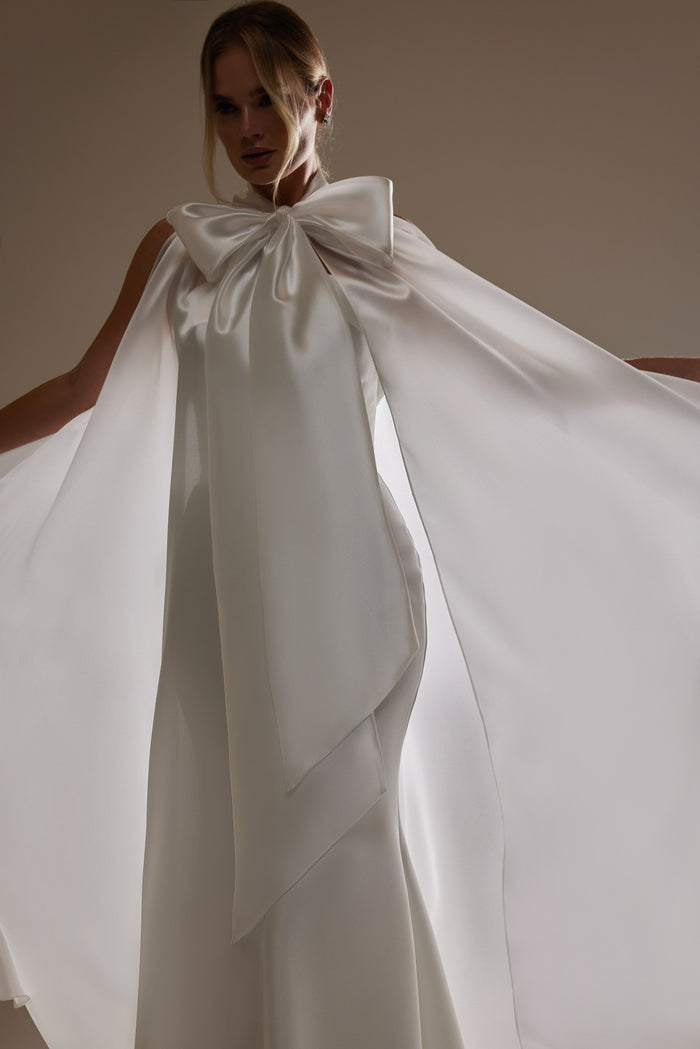 Organza Bridal Cape Casey