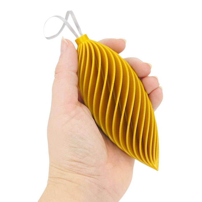 Ornament - Gold (Assorted Styles) by Rosebud Homegoods