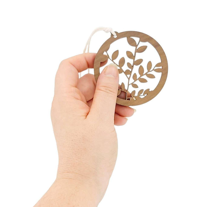 Ornament - Red Huckleberry (Walnut) by 6 by 6 Arts