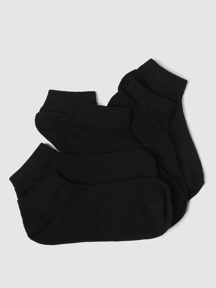 Pack Of 3 Sport Socks - Black