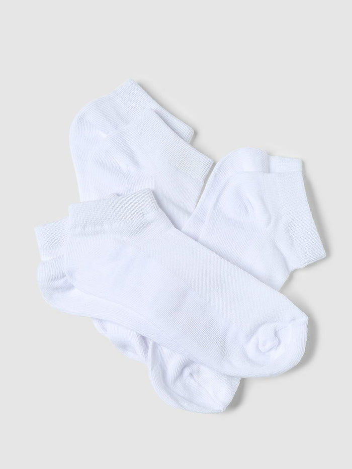 Pack Of 3 Sport Socks - White