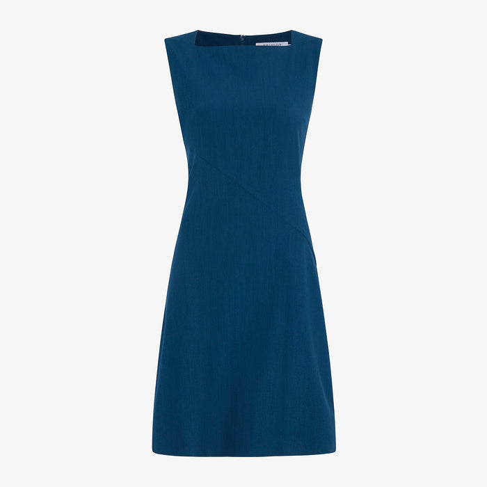 packshot image of the pauline dress in deep teal