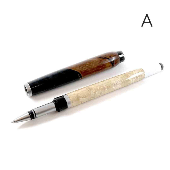 Pen - Pool Cue - Stylus Tip Hackberry Wood (A or B) by Embark Wood