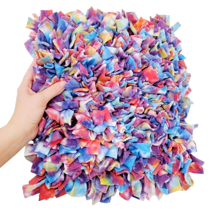 Pet Toy - 14x15.5 - Large Snuffle Mat (Tie Dye) by Pets Pizzazz