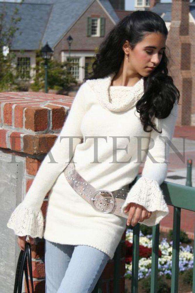 Phoenix Bess Queen Anne's Lace Tunic *Pattern*-Patterns-Phoenix Bess-Alpaca Direct