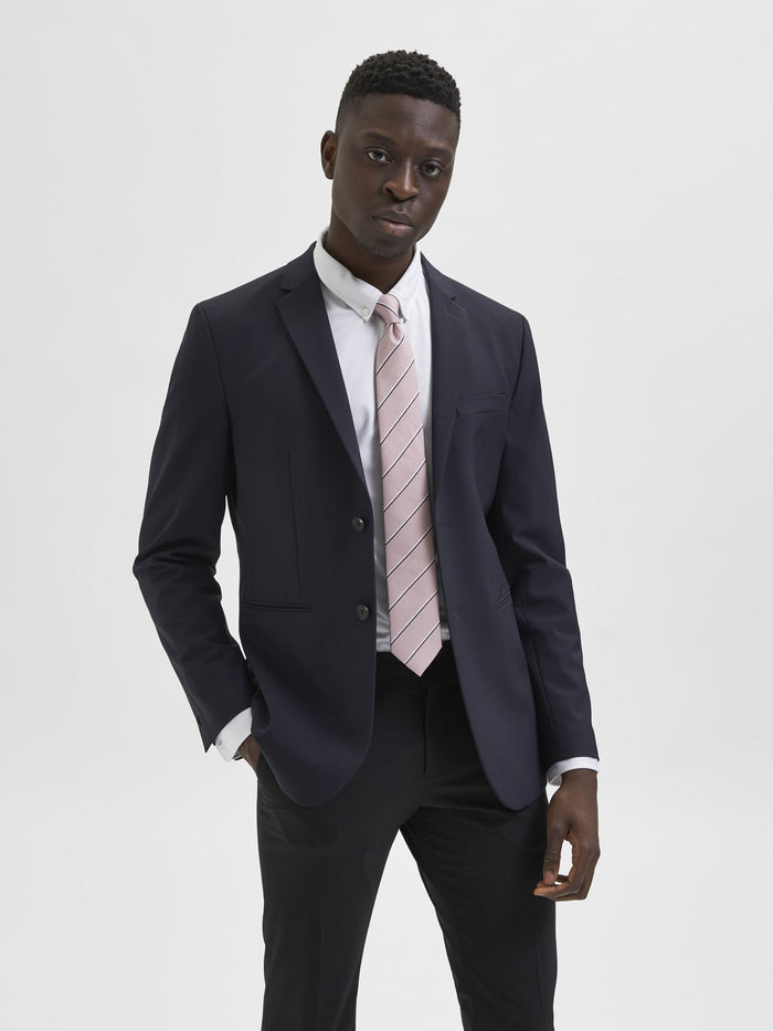 Pink Striped Tie
