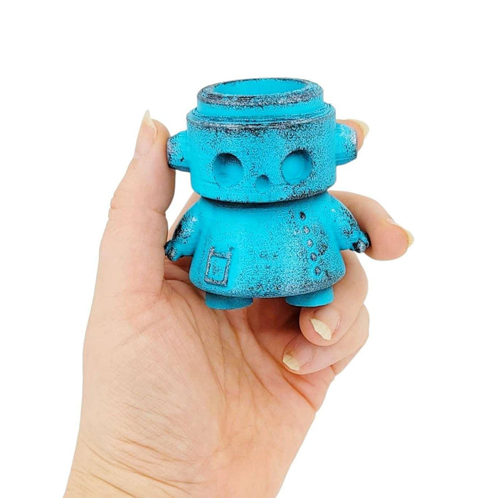 Planter - Bot-Pot No. 1 (Blue Rivets) by Bot Pots