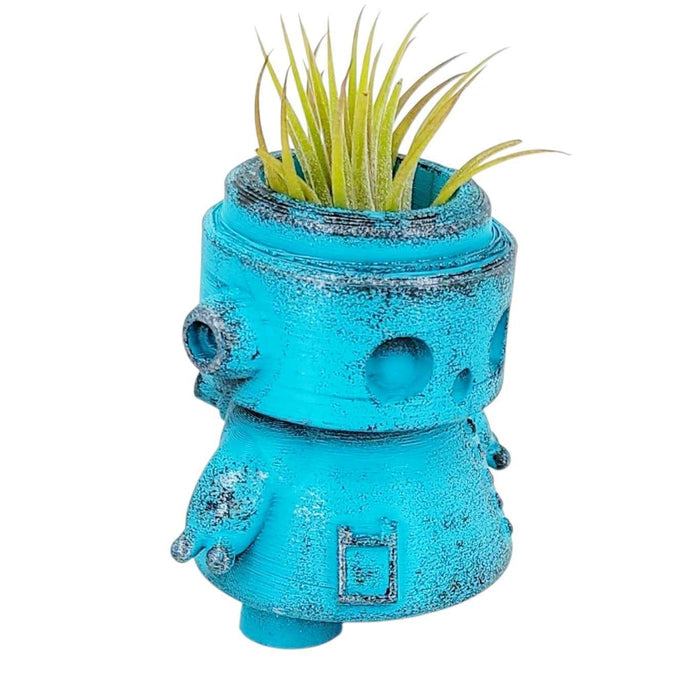 Planter - Bot-Pot No. 1 (Blue Rivets) by Bot Pots
