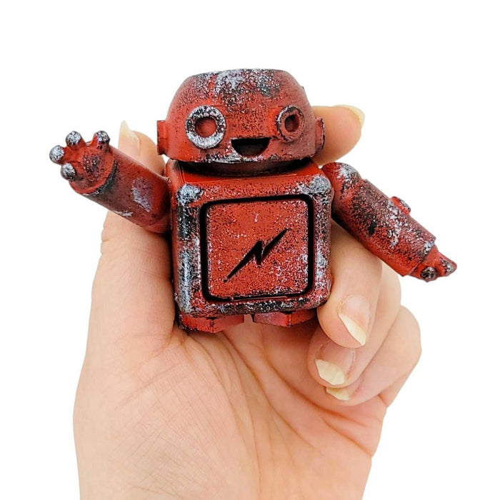 Planter - Bot-Pot No. 3 (Red Lightning) by Bot Pots