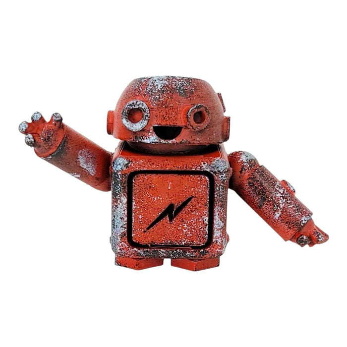 Planter - Bot-Pot No. 3 (Red Lightning) by Bot Pots
