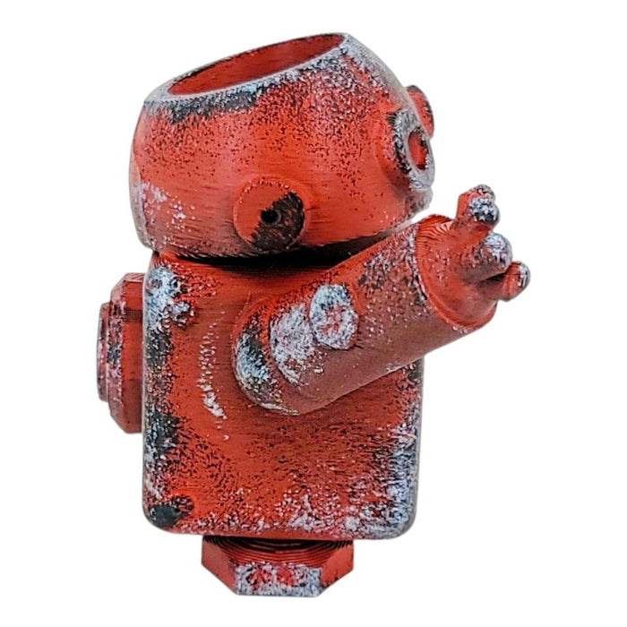 Planter - Bot-Pot No. 3 (Red Lightning) by Bot Pots
