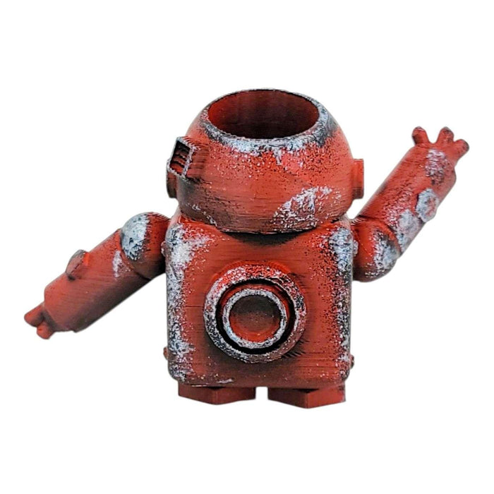 Planter - Bot-Pot No. 3 (Red Lightning) by Bot Pots