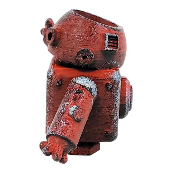 Planter - Bot-Pot No. 3 (Red Lightning) by Bot Pots