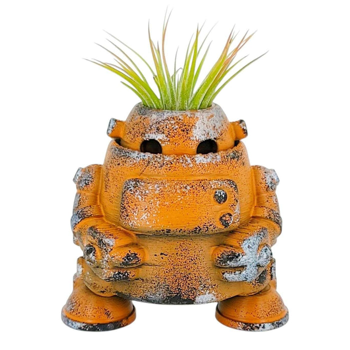 Planter - Bot-Pot No. 5 (Orange Armor) by Bot Pots