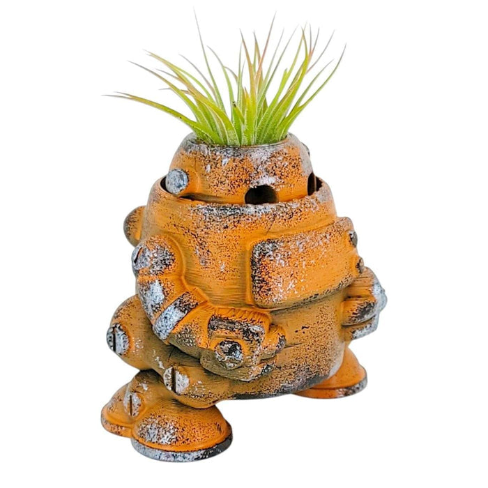Planter - Bot-Pot No. 5 (Orange Armor) by Bot Pots