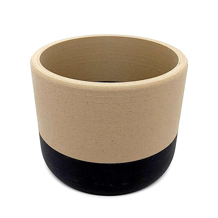 Planters - Large Black and Tan Eco-tool by Minimum Design