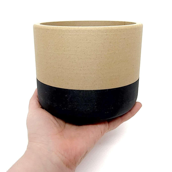 Planters - Large Black and Tan Eco-tool by Minimum Design