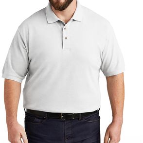 Port Authority Heavyweight Cotton Pique Polo