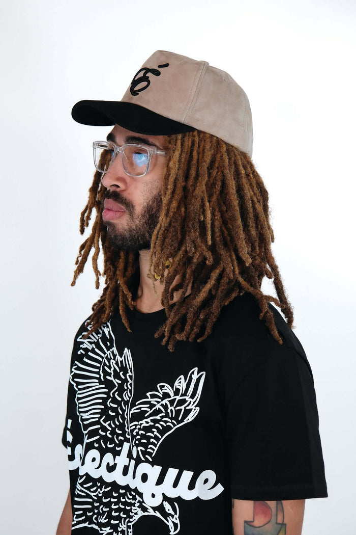 Éclectique Premier Suede Baseball Cap