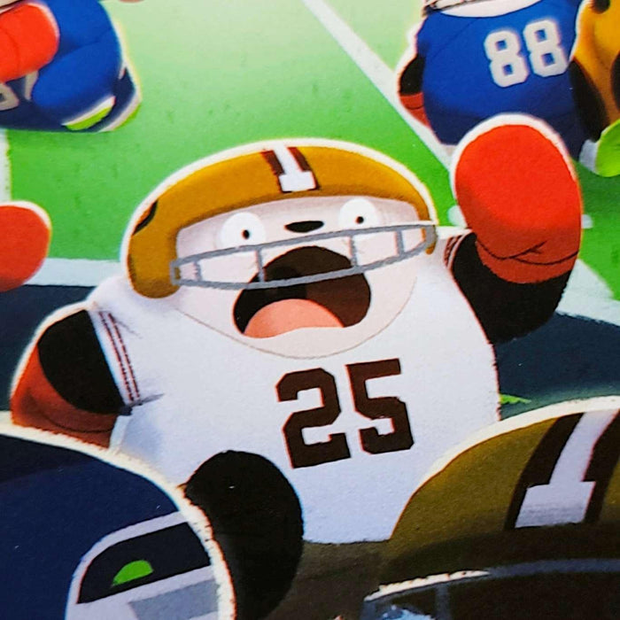 Prints (Seattle Themed) - Football Pandas by Punching Pandas
