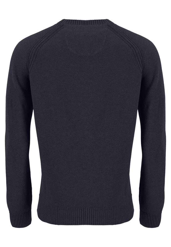 Pullover aus Baumwolle mit Rundhalsausschnitt