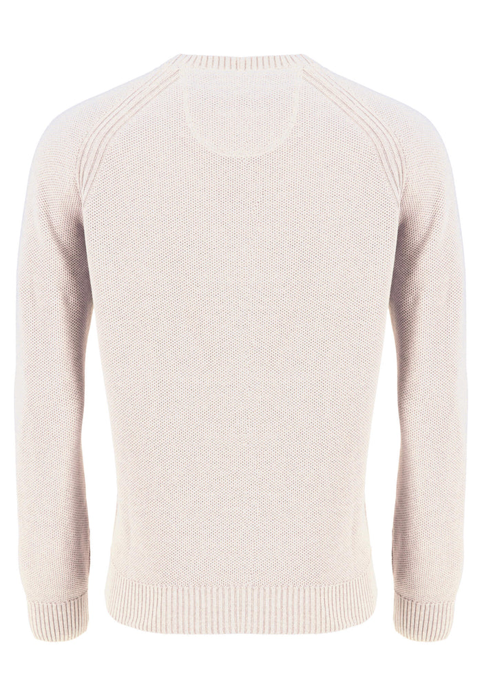 Pullover aus Baumwolle mit Rundhalsausschnitt