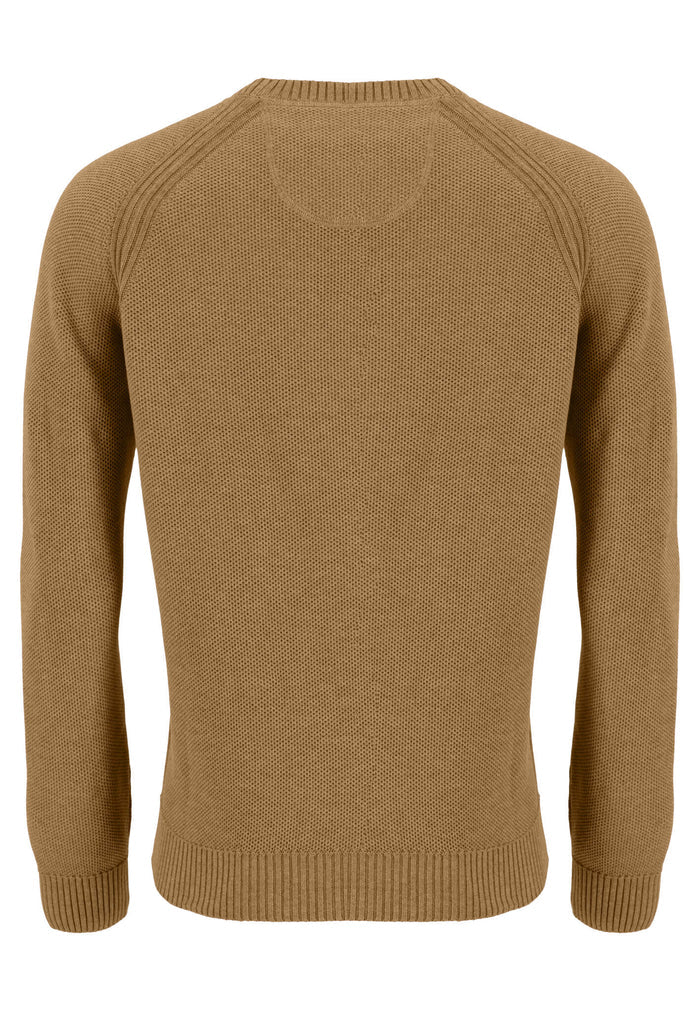 Pullover aus Baumwolle mit Rundhalsausschnitt