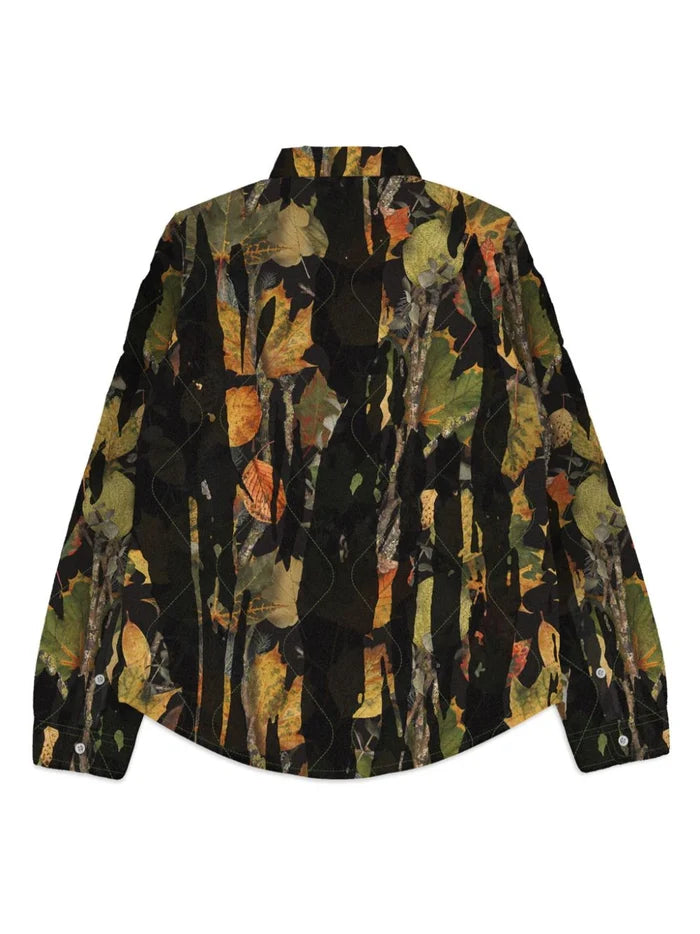 Purple Brand – Drip Camo Quilted Shirt  P313 - Clique Apparel