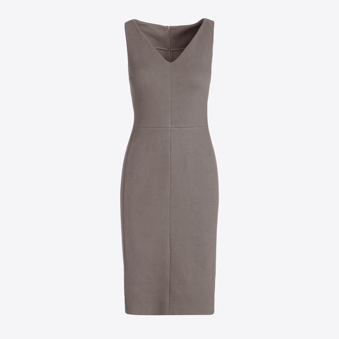 Packshot image of the Rachel dress in Pebble