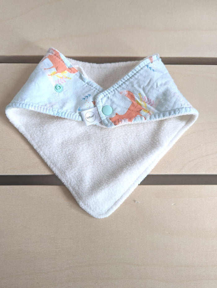 Refluff Lined Bandana Bib