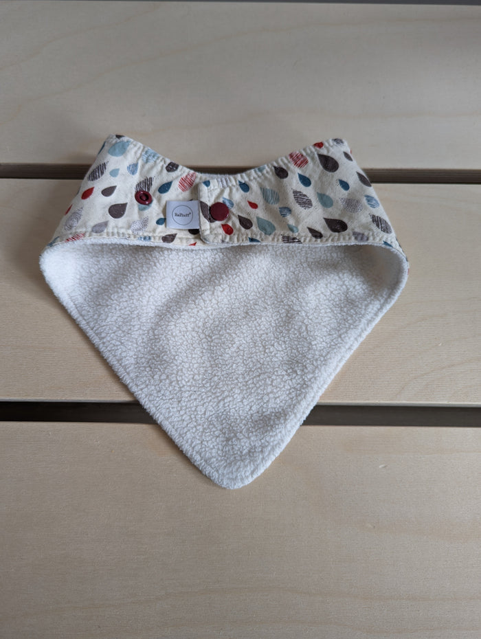 Refluff Lined Bandana Bib