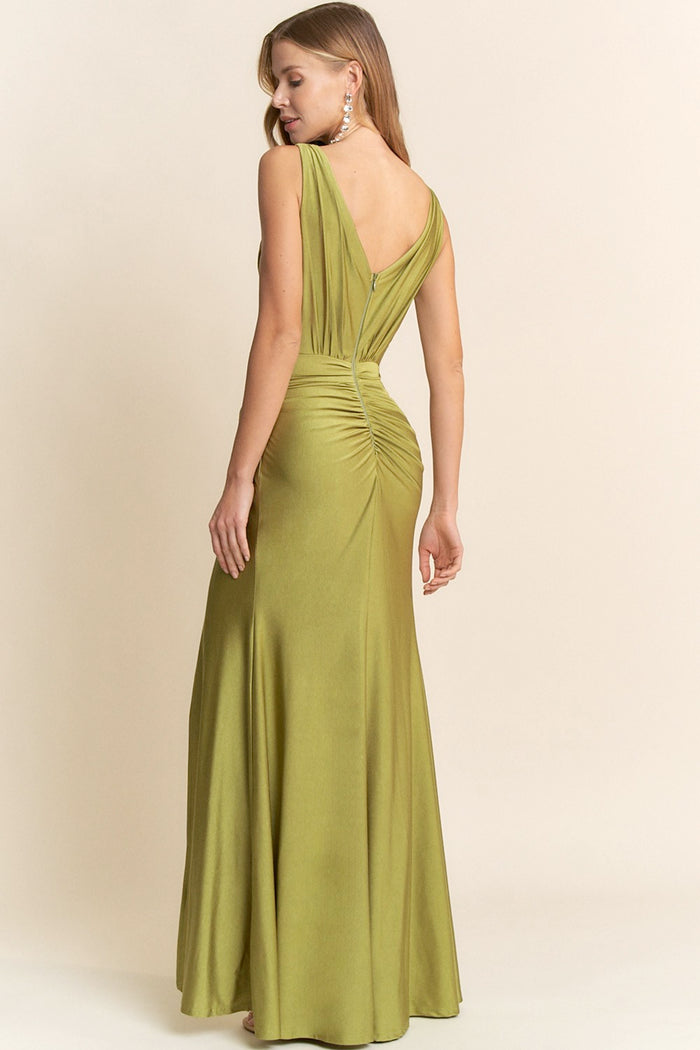 Renee Dress in White Wine