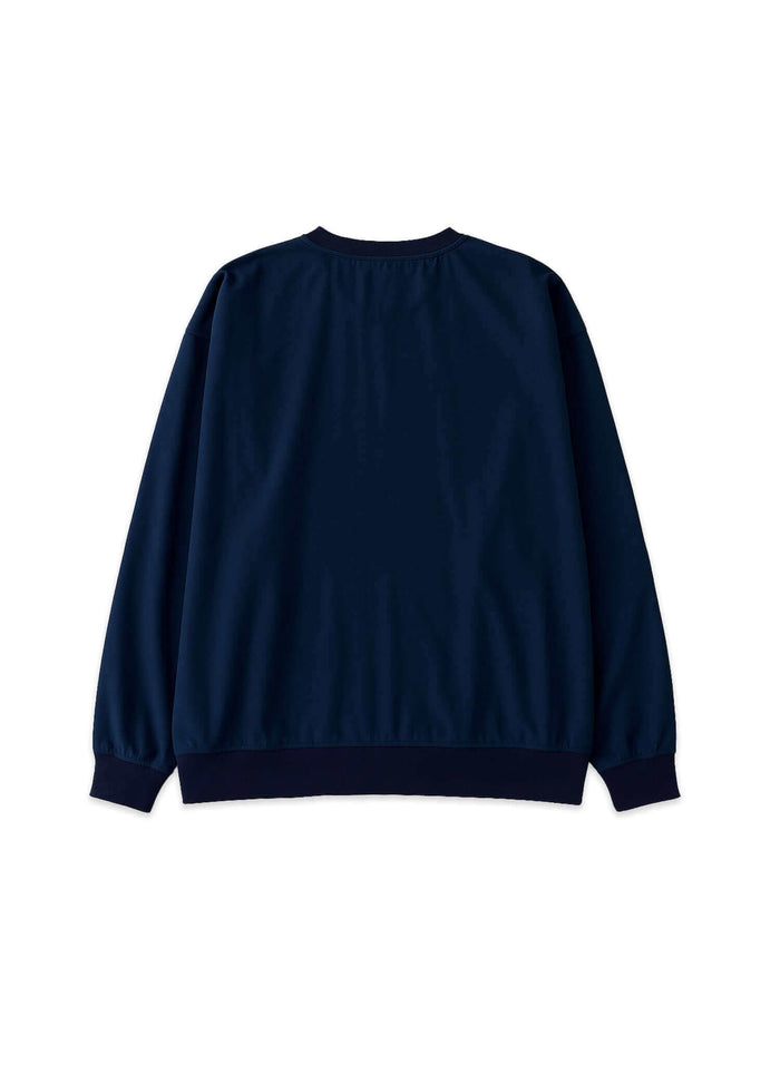 Éclectique Reversible windbreaker jacket flat lay backview